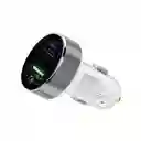 Momax Cargador de Coche Doble 30W Blanco