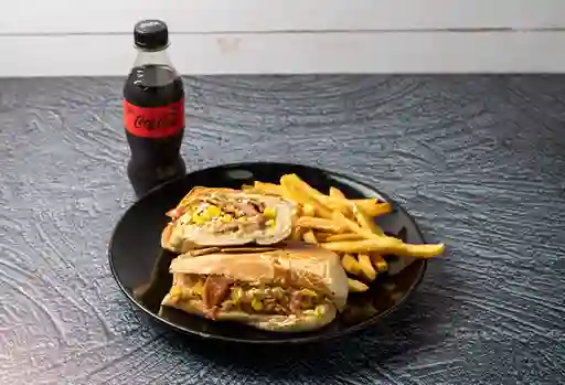 Chuzo Pan Ranchero + Bebida