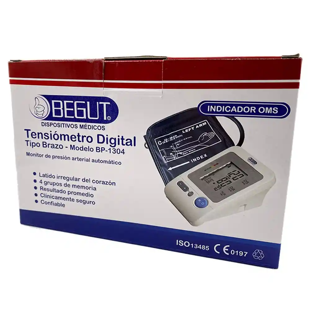 Begut Tensiómetro Automático Brazo Bo-1304