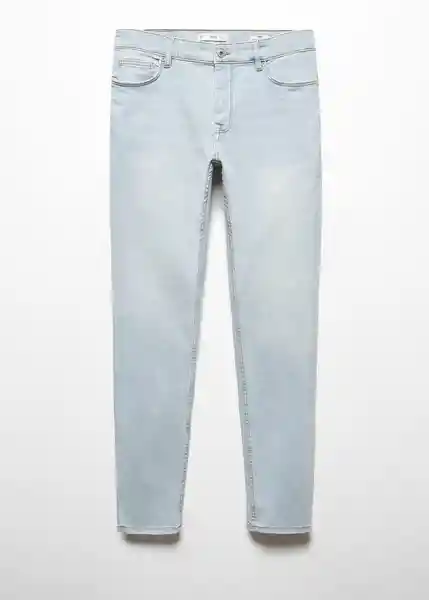 Pantalón Jean Jude Tejano Claro Talla 42 Hombre Mango