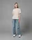 Camiseta Mujer Beige Talla XL 200G000 Rifle