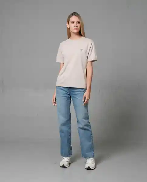 Camiseta Mujer Beige Talla XL 200G000 Rifle