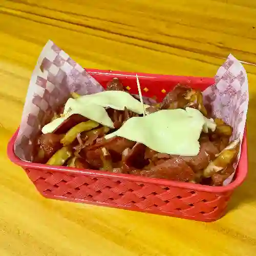 Salchipapa