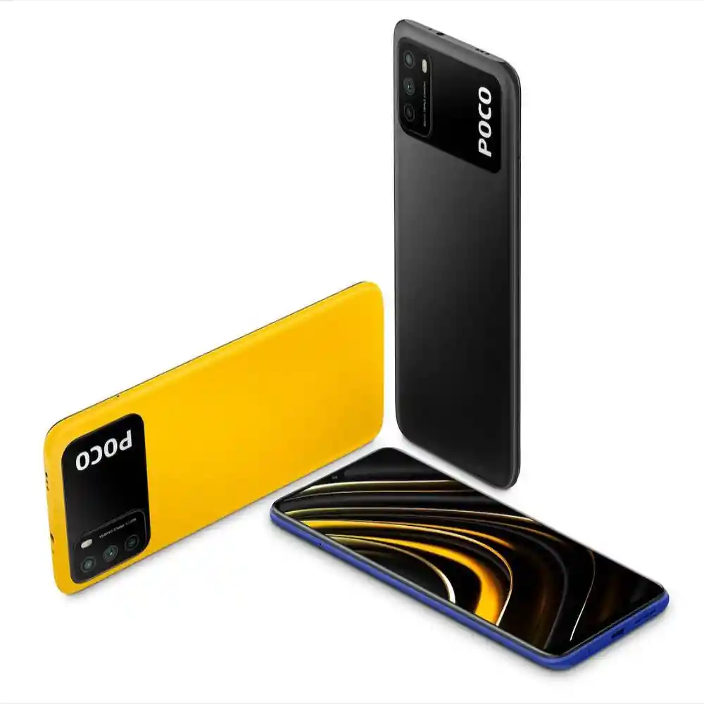 Xiaomi Celular Poco M3 128 Gb 4 Ram 48 Mp Forro Amarillo