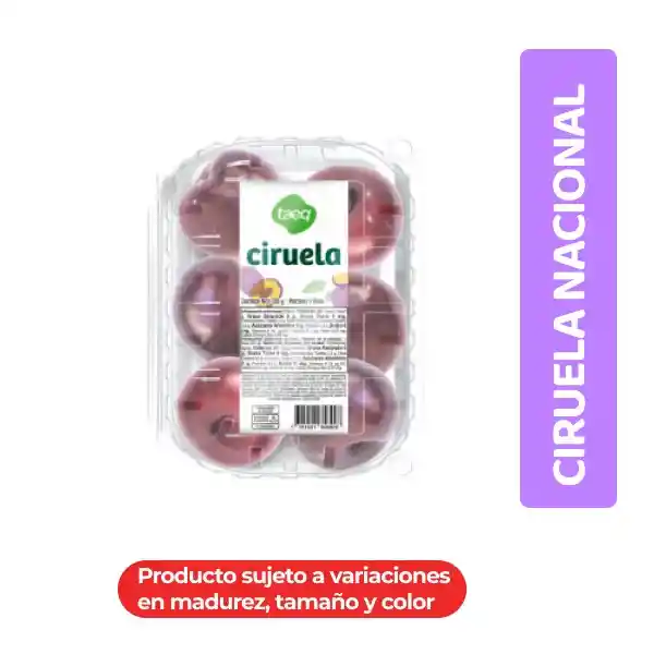 Taeq Fruta Ciruela Nacional