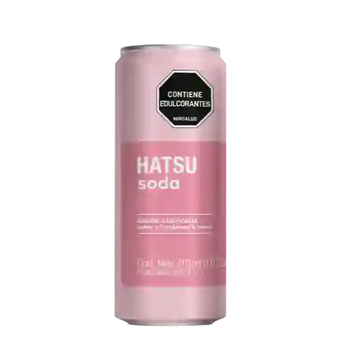 Soda Hatsu Frambuesa y Rosas 269 ml
