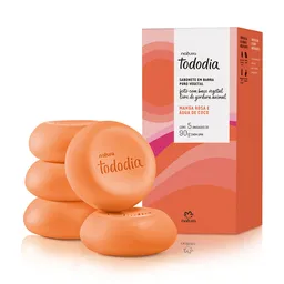 Jabón en Barra Mango Rosa y Agua de Coco Tododia