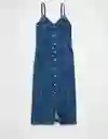 Vestido Mujer Azul Talla: X-SMALL 8371936 American Eagle