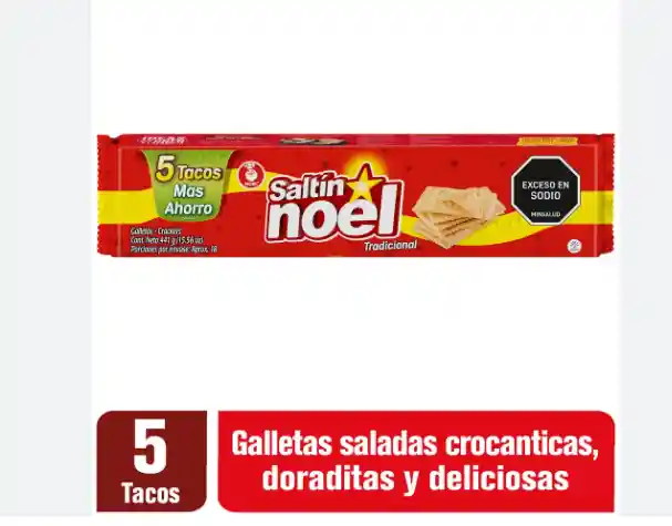 Saltin Noel X 5 Tacos