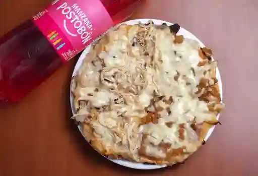 Combo pizza pequeña x mitades. 22cm.