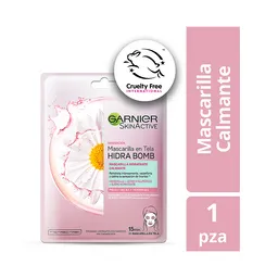 Mascarilla Garnier Hidra Bomb Hidratante Calmante 28 gr