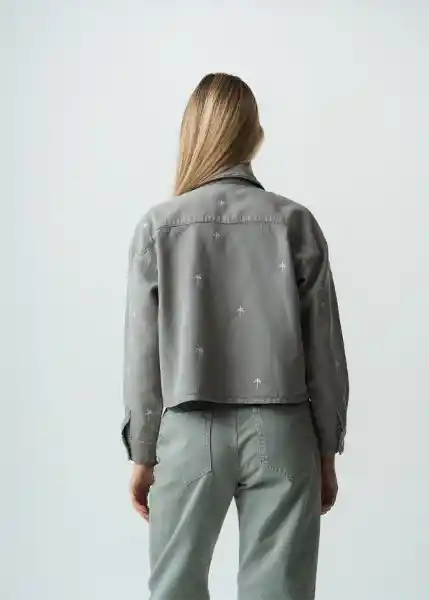 Chaqueta Mujer Nana Verde Calma Medio Talla S 422G377 Naf Naf