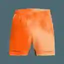 Under Armour Short Pjt Rock Ultimate 5 St Hombre Naranja MD