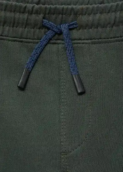 Pantalón Mix Khaki Talla 07 Niños Mango