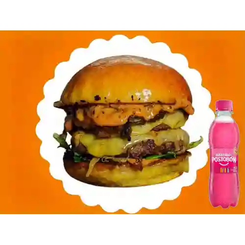 Combo Oh My Triple + Postobón Manzana 250 ml