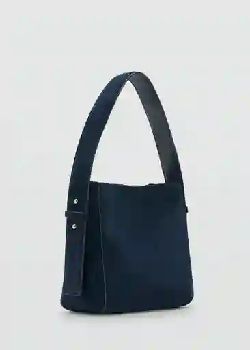 Bolso M Casa Navy Mujer Mango