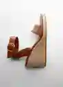 Zapatos Patricia Cuero Talla 35 Mujer Mango