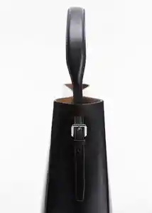 Bolso G Bambi Negro Mujer Mango