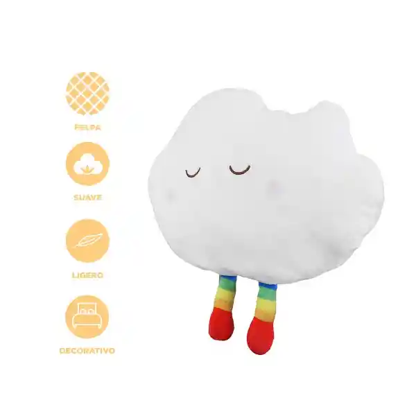 Peluche Nube Serie Rainbow Miniso