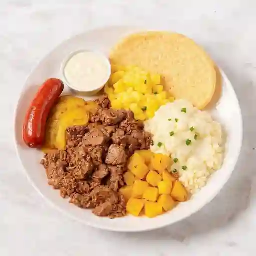 Carne a la llanera duo mixta