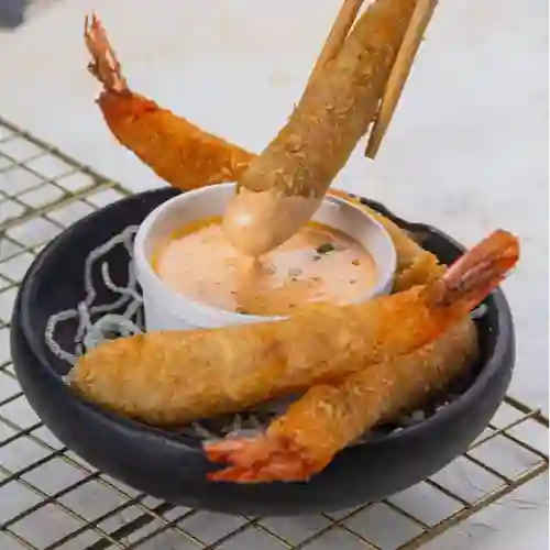 Langostinos Tempura