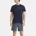 Reebok Camiseta Id Traintech Tee Entrenamiento Hombre Azul XL