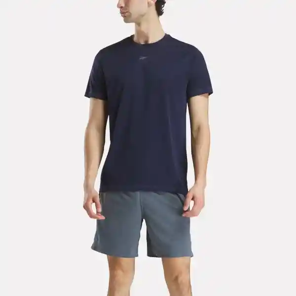Reebok Camiseta Id Traintech Tee Entrenamiento Hombre Azul XL