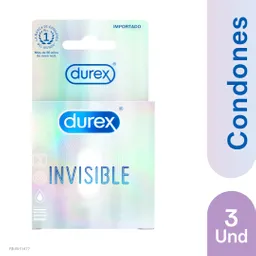 Durex Condon Invisible x 3 und