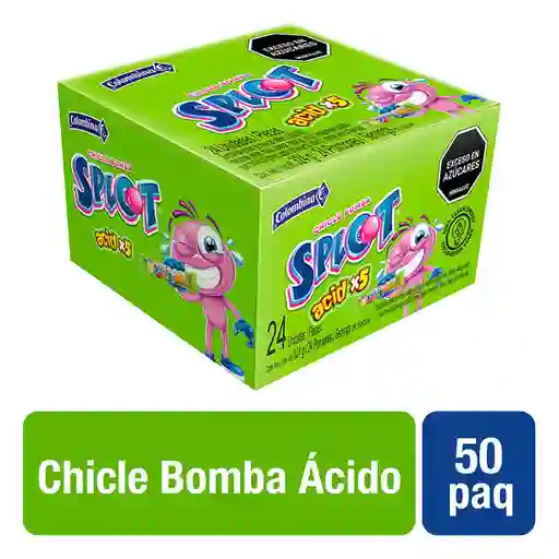 Splot Chicle Bomba con Ácido