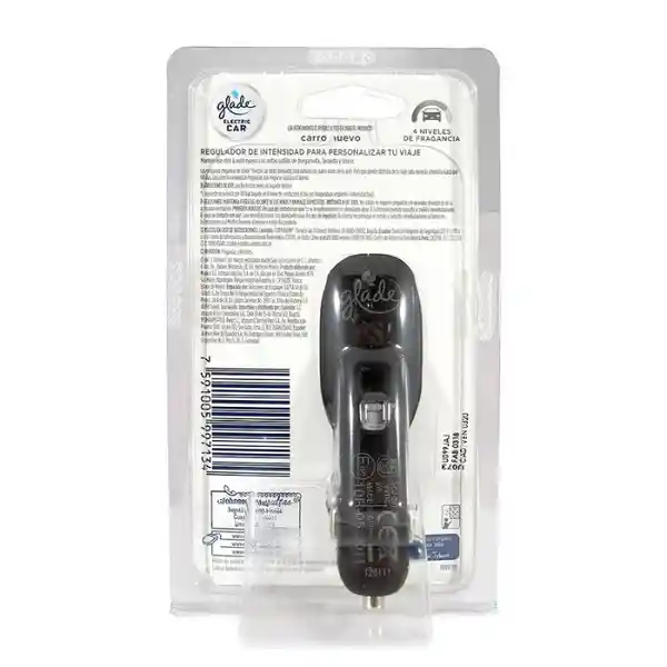 Glade Home Ambientador Eléctrico Auto Carro Nuevo 696535