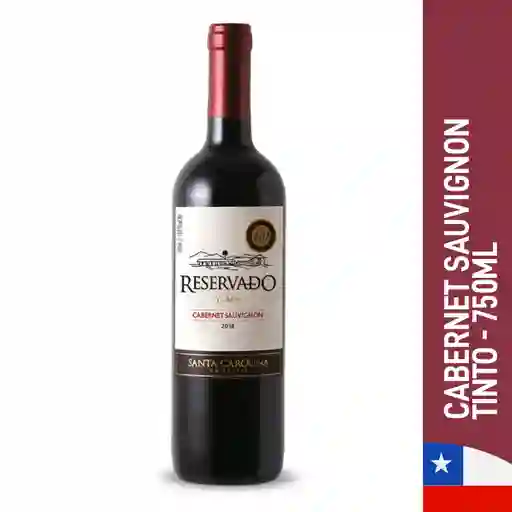 Reservado Vino Tinto Cabernet Sauvignon Santa Carolina 750 ml