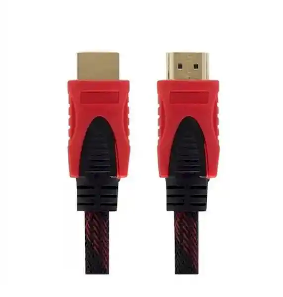 Cable Hdmi 1,5 Metros Doble Filtro Mallado Punta Dorada Nuevo