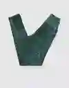 Leggings Aerie Verde Talla: SM REGULAR 5109735 American Eagle