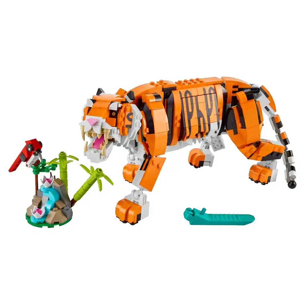 Lego Set de Construcción Tigre Majestuoso