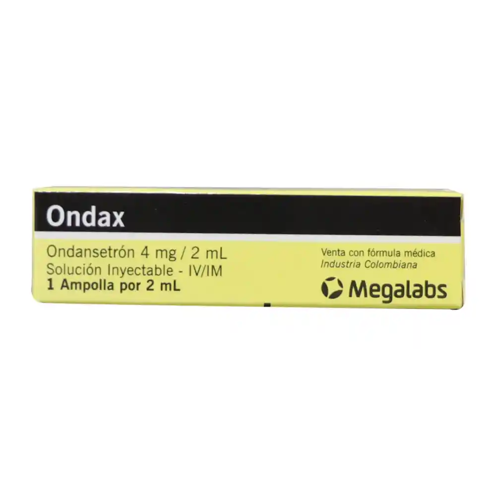 Ondax Solución Inyectable Ampolla (4 mg / 2 mL)