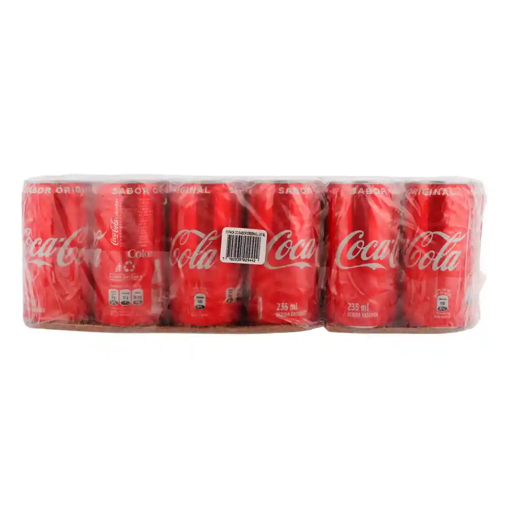 Gaseosa Coca-Cola Sabor Original 235ml x 18 Unds