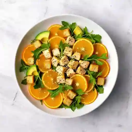 Ensalada De Pollo Con Semillas