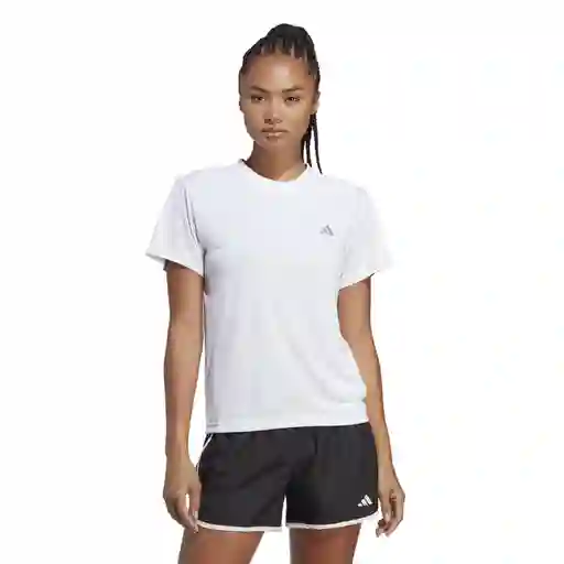 Adidas Camiseta Tee Para Mujer Blanco Talla S HZ0112