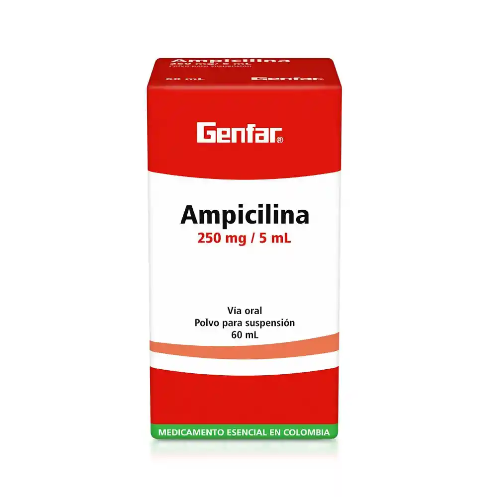 Ampicilina Genfar(250 Mg)