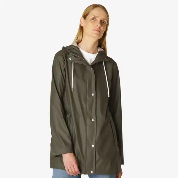 Ilse Jacobsen Chaqueta Impermeable Army 34