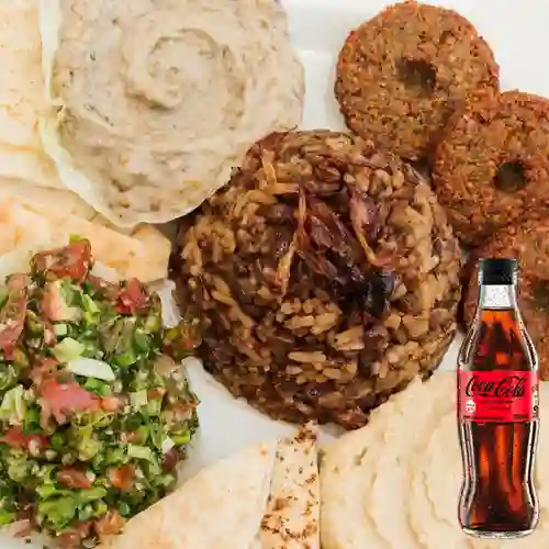 Combo Mixto Vegetariano + Coca-Cola Sin Azúcar 300 ml