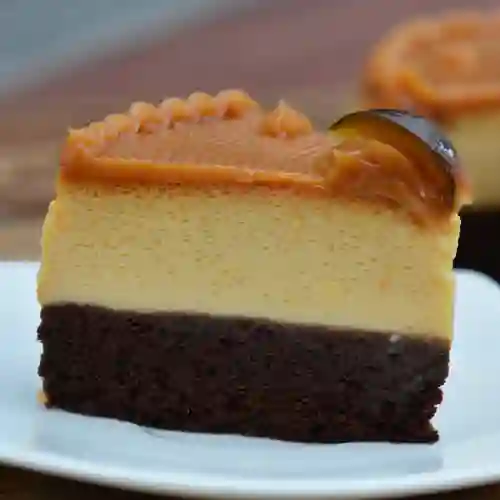 Chocoflan Porción