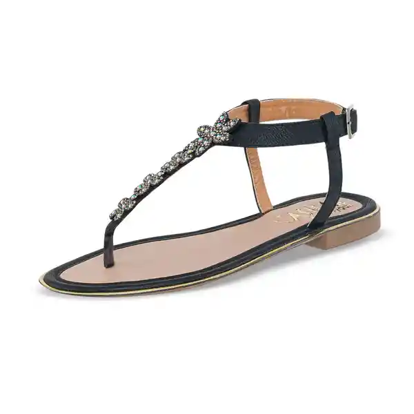 Croydon Sandalias Monserrat Mujer Negro Talla 36