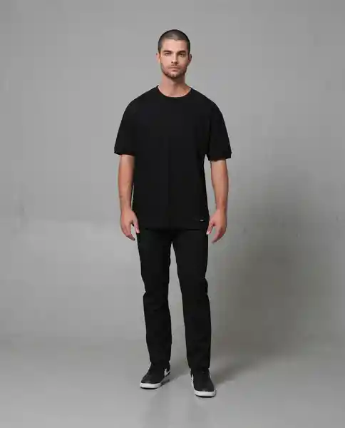 Camiseta Hombre Negro Talla L 102G000 Rifle