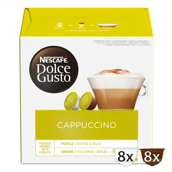 Nescafé-Dolce Gusto Café Cappuccino en Cápsulas