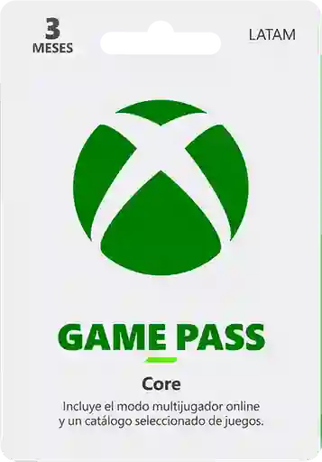 Tarjeta Xbox Game Pass Ultimate 3 Meses