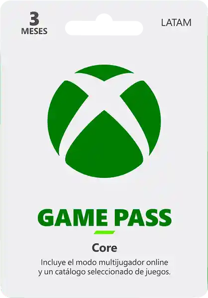 Tarjeta Xbox Game Pass Ultimate 3 Meses