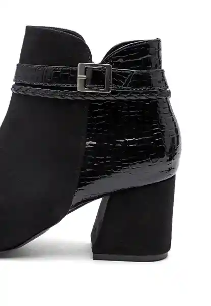 Botines Dama Negro Talla 36 150 Tellenzi