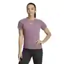 Adidas Camiseta Tr-es Crew Para Mujer Morado Talla XS