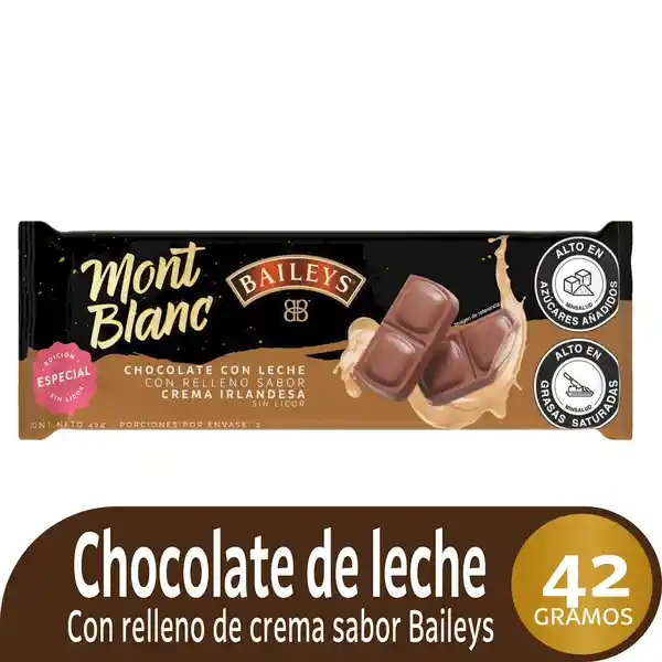   Mont Blanc  Chocolate Con Leche 